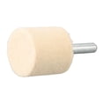 thumbnail image 2 of Buffing Wheel Rotary Tools Wool Felt Grinding Head Sturdy Versatile Sizes 6Mm Grinding Head Mounted Polishing Shank, 2 of 6