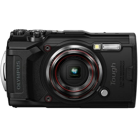 Olympus Tough TG-6 Waterproof Camera, Black
