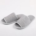 thumbnail image 5 of NUOLUX Travel Open Slippers Portable Folding Slippers Business Trip Slippers for Home Hotel (Grey), 5 of 6