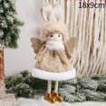 thumbnail image 3 of Muñecas de ángel de Navidad 2023, adornos de árbol de Navidad para niña de peluche, adornos navideños para el hogar, regalos de Año Nuevo para niños, 3 of 5