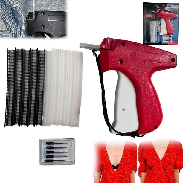 Pistola de micropuntada Stitchy, fijador rápido de ropa Stitchy, pistola de micropuntada para ropa, pistola de coser de puntada rápida, máquina de coser de mano, pistola etiquetadora para