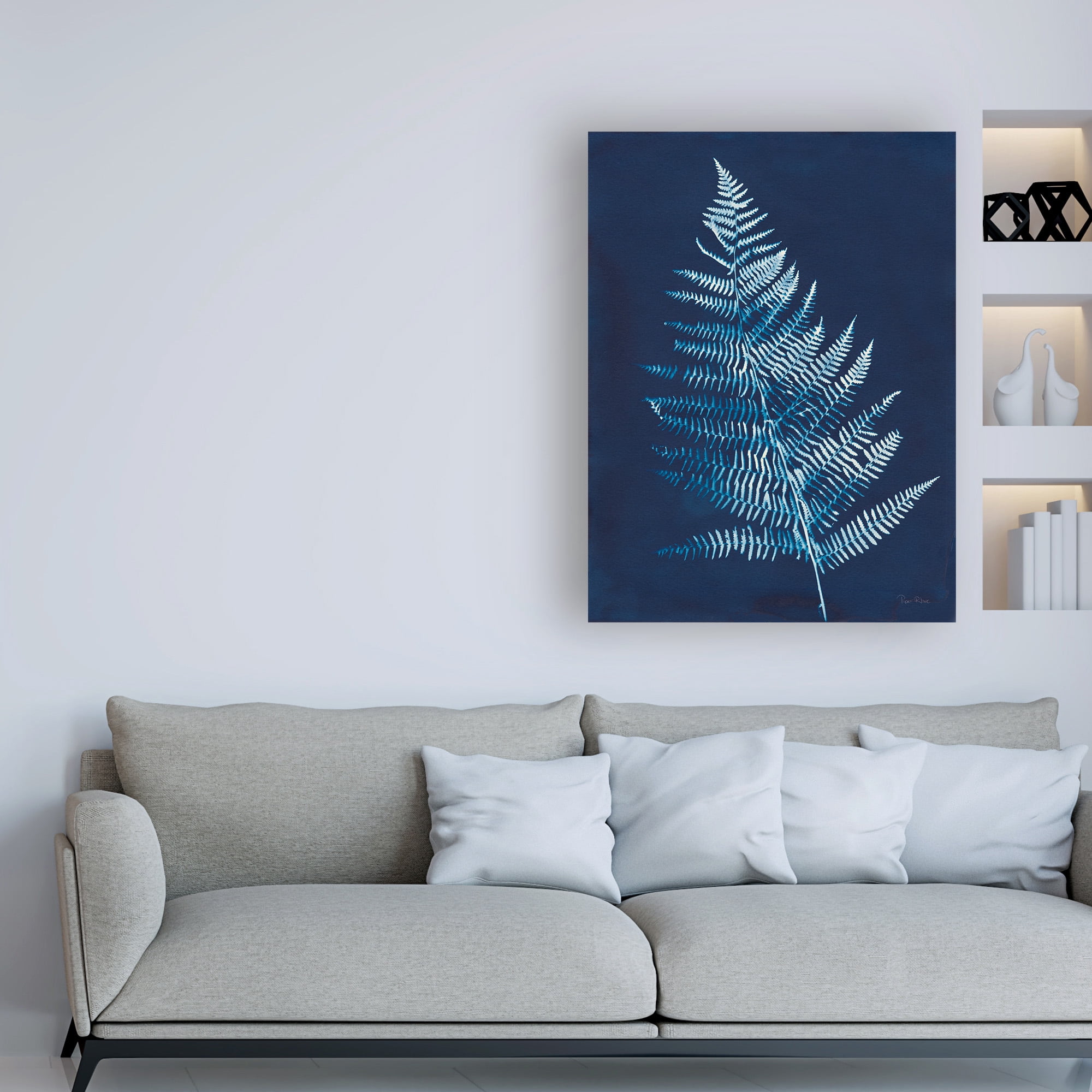Trademark Fine Art 'Nature By The Lake - Ferns VI' Canvas Art by Piper Rhue