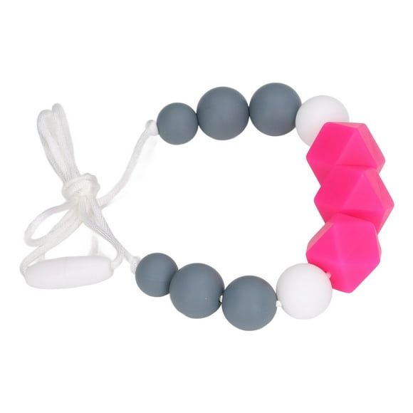 Collar de lactancia para bebés BuyWeekMX juguete para la dentición de silicona