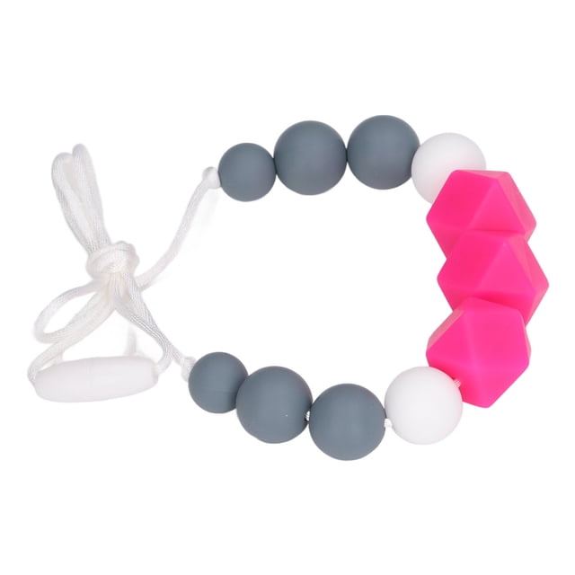 Collar de lactancia para bebés BuyWeekMX juguete para la dentición de silicona