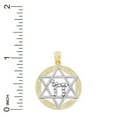 thumbnail image 2 of Charm America - Gold Star of David Chai Charm - 14 Karat Solid Gold, 2 of 2