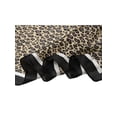 thumbnail image 3 of INSPIRE CHIC Women's Leopard Print Square Scarves Neck Scarf Neckerchief Light Yellow, 3 of 5