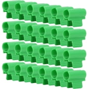 24pcs Single Head Non Slip Netting Tunnel Hoop Clips Shading Net Rod Clip, Greenhouse Clamps Clips Air Filters Filters (19mm)