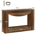 thumbnail image 2 of 47" Farmhouse Console Table with LED Light, Wooden Accent Table for Entryway, Living Room & Hallway, 2 of 5