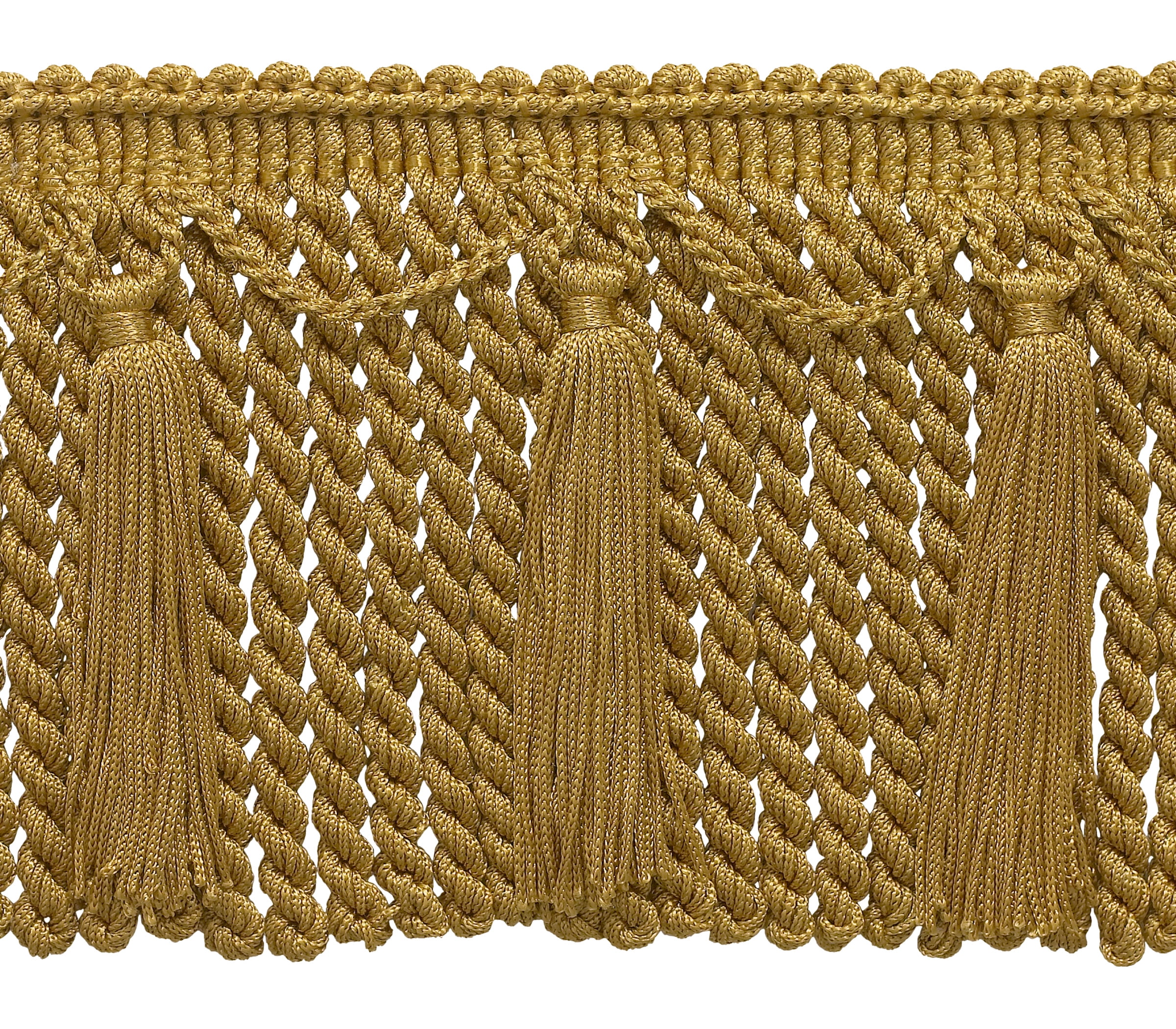 BULLION FRINGE 6" Style CBF6 Color GOLD C4 (Sold by The