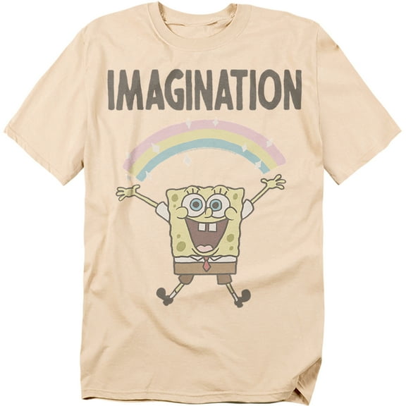 Spongebob T-Shirt Imagination Unisex Graphic Tee for Men & Women