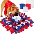 thumbnail image 1 of Tapis de Fouille pour Animaux de Compagnie DIY Tapis de Fouille pour Chiens pour Entraînement des Animaux Tapis de Fouille pour Chiens avec Fond Antidérapant Encourage les Compétences Naturelles de Recherche de Nourriture pour Animaux Jouets Casse-Tête pour Intérieur Extérieur, 1 of 8