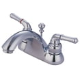 thumbnail image 1 of Kingston Brass Naples Two Handle 4" Centerset Lavatory Faucet with Retail Pop-up, 1 of 2