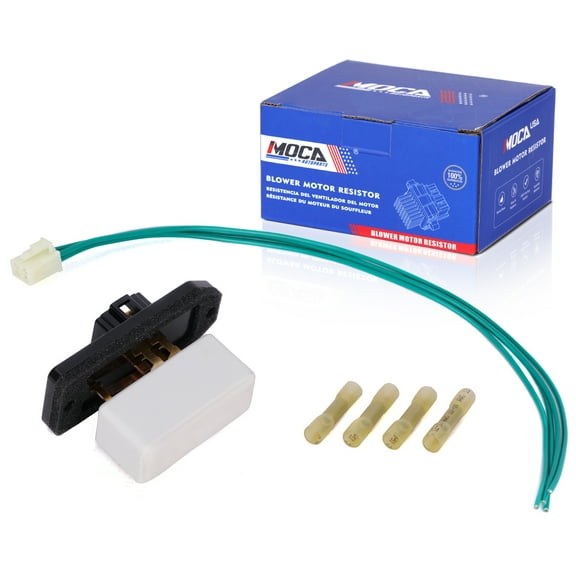 MOCA AUTOPARTS 973-421 HVAC Blower Motor Resistor Kit with Harness Fit for 1994-2001 Dodge Ram 1500 & 1993-1999 Jeep Grand Cherokee