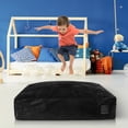 thumbnail image 2 of Costway 48" x 36" Crash Pad Sensory Mat with Foam Blocks and Washable Velvet Cover Black, 2 of 10