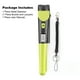 thumbnail image 4 of Detector de metal Alarma de sonido Flashlight Gold PinPointing Pointer Posicionamiento al aire libre Barra de la batería Operada con la batería con el cordón verde tholdsy TO001494-02B, 4 of 7