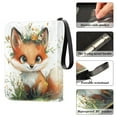thumbnail image 4 of Game Card Storage Bag Collectible Trading Card Albums The 4-Pocket Card Binder With 50-Page Sleeve Can Hold 400 Game Cards Super Cute Orange Fox, 4 of 6
