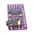 thumbnail image 3 of 4X MóDulo Decodificador de Audio Digital PCM5102 I2S IIS MóDulo de Voz Convertidor Digital A AnalóGico EstéReo para, 3 of 5