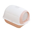 thumbnail image 4 of Caja de Arena para Gatos con Capucha Caja de Arena Cerrada Bandeja de Cama con Puerta Bandeja de Arena para Mascotas, 4 of 8