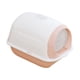 thumbnail image 3 of Bandeja de arena para mascotas Orinal cerrado Inodoro con puerta Contenedor Bedpan Caja de arena para gatos con capucha para perros pequeños y Sunnimix Bandeja de arena para gatos, 3 of 8