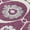 Eggplant, variant on Addison Rugs Chantille Indoor/Outdoor Transitional Medallions Black Washable Rectangle Rug, 1'8" x 2'6"