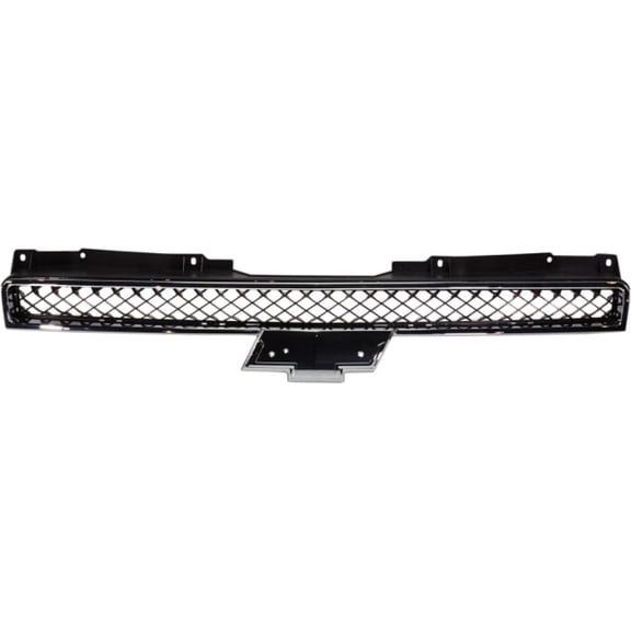 For Chevy Tahoe Grille Assembly 2007-2014 | Upper | Chrome Shell w/ Black Insert | Plastic | GM1200563 | 22830013