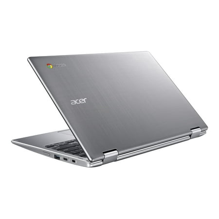 Acer - Spin 11 2-in-1 11.6" Touch-Screen Chromebook - Intel Celeron - 4GB Memory - 32GB eMMC Flash Memory - Sparkly Silver