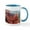 White/Blue Inside, variant on CafePress - Bryce Canyon, Utah, USA 5 (Caption) Mugs - 11 oz Ceramic Mug - Novelty Coffee Tea Cup