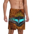 thumbnail image 2 of Sikiie Butterfly Alighted On Sunflowers Mens Pajama Shorts, Lounge Pant, Men's shorts，Sleep Pj Shorts for Men-XX-Large, 2 of 6