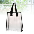 thumbnail image 6 of WORGEOUS  Waterproof Transparent Tote Bag Environmentally Friendly Handbag PVC, 6 of 8