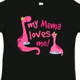 thumbnail image 4 of Inktastic My Mema Loves Me Girls Girls Toddler T-Shirt, 4 of 5
