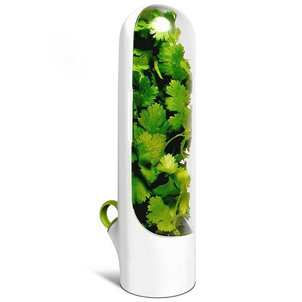 Vainilla mantener taza fresca botella de conservación de verduras taza de almacenamiento de cocina
