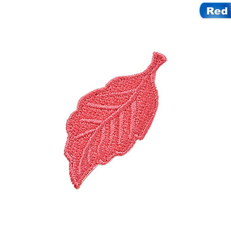 AkoaDa Leaf/Flower Embroidery Applique Sticker Iron Sew Cloth Patches Badge (Best Cream For Dark Patches)