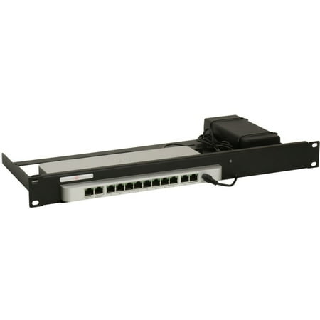 19 Standard Rackmount Kit - Rackmount.IT RM-CI-T5 - Network device mounting kit - rack mountable - jet black, RAL 9005 - 1U - 19