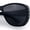 Matte Black Frame - Black Lens, variant on SA106 Polarized 55mm Fit Over OTG Butterfly Rhinestone Diva Sunglasses Shiny Black Frame - Smoke Lens