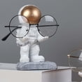 thumbnail image 3 of Resin Astronaut Eyeglass Holder, Creative Sunglasses Display Stand, Nightstand Desk Decor, Christmas Holiday New Year Business Gift , Standing on two feet, 3 of 8