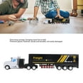 thumbnail image 3 of High Simulation Extended Carriage Container Truck Toy with Inertial Car Toy, Real Design, Perfect for Kids, 3 of 7