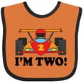 thumbnail image 3 of Inktastic Race Car 2nd Birthday Boys Racing Boys Baby Bib, 3 of 4