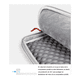 thumbnail image 5 of "Bolsa Protectora Impermeable Para Laptop De 15.6 Pulgadas Gris ", 5 of 5