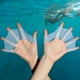 thumbnail image 3 of Guantes de Mano de Silicona para Nadador, Nadador Principiante, Entrenador de Palma de Estilo Libre para Amantes de la Natación, Azul S, 3 of 5