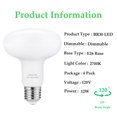 thumbnail image 3 of Ymam.Light LED Light Bulb, 12 Watt (100W Equivalent), BR30 Floodlight Lamp E26 Medium Base, Dimmable 2700K Soft White, 4-Pack, 3 of 8