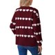 thumbnail image 5 of HongQid Womens Pullover Sweaters Long Sleeve Crewneck Casual Loose Knit Jumper Tops, 5 of 5