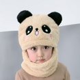 thumbnail image 5 of 1 bufanda para bebé, gorro de invierno para niños, gorro bonito para niña, bufanda, orejeras cálidas para invierno, prendas de punto para niños, gorro de lana doble, diadema para snowboard ER, 5 of 5