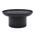 thumbnail image 2 of Bandeja de soporte redonda Soledad Bandeja de servicio de pie alto Soporte de cupcakes Negro, 2 of 8