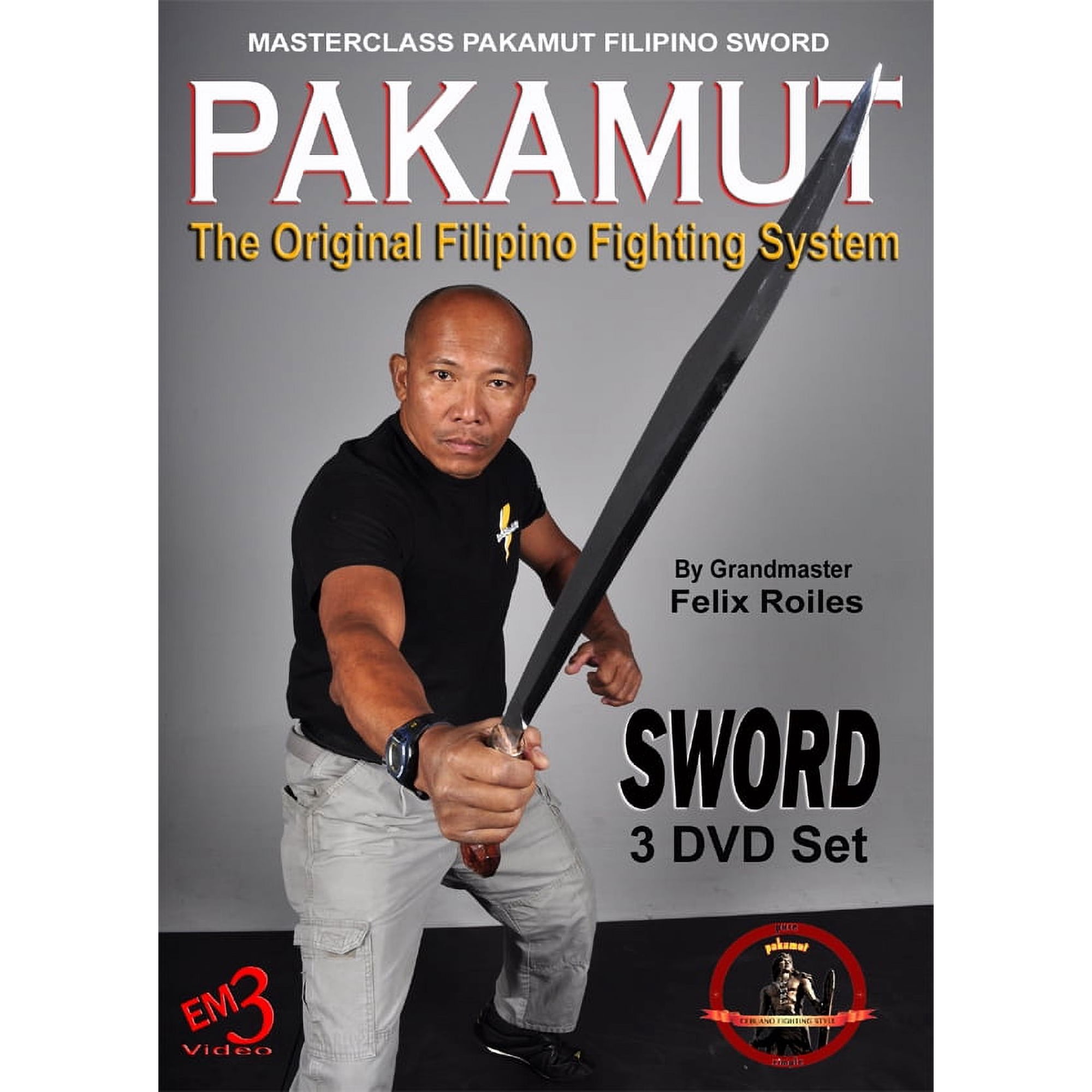 3 DVD SET Pakamut Filipino Sword Fighting System Roiles