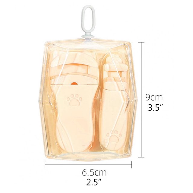 2pcs/set Mini Portable Eyelash Curler with Silicone Pad Eyelash Curler Cosmetic Makeup Tools Press Type Partial Eyelash Curler