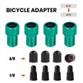 thumbnail image 2 of Aluminum Alloy Valve Adapter Bicycle Valve Adapter Presta to Converter Rustproof Corrosion Resistant Durable Bike Air Compressor Tool, 2 of 8