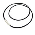 thumbnail image 2 of Cordón de Cuero Brillar para Collar/Colgante Cierre Fácil de Clic de Acero Inoxidable 45cm, 2 of 5