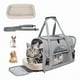 thumbnail image 1 of Mochila Transportadora para Gatos y Perros 43CM | Transpirable, Plegable y Ligera | Con Almohadilla y Correas | Múltiples Modos de Uso, Resistente y Transparente, 1 of 7