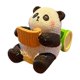 thumbnail image 2 of Figura de panda para decoración del salpicadero del coche, artesanías coleccionables para el coche. Estilo B, 2 of 9