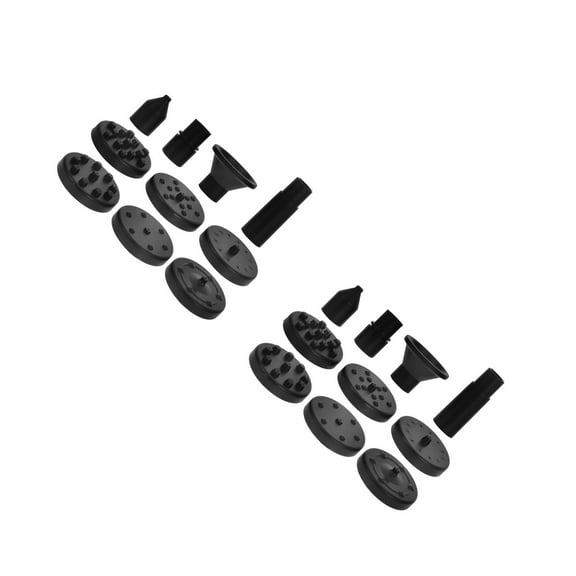 OUNONA 6 Sets of Solar Powered Bird Bath Fountain Pump Kit Floating Fountain Nozzles Heads Plastic Fountain Water Spray Heads For Small Ponds Gardens And Fish Tanks